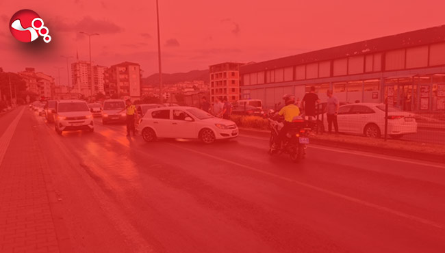 Trafikte tartışma!....