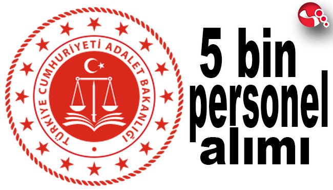 Bakan Tunç: "5 bin personel alımı yapacağız