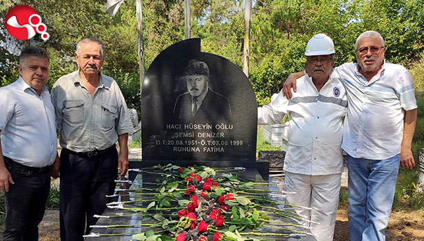 Şemsi Denizer mezarı başında anıldı