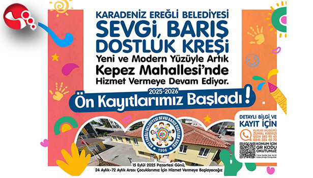 EREĞLİ’DE MİNİK KALPLER GÜVENDE....