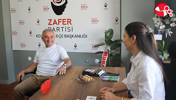 Murat Sesli Erdoğan Turan'ı ziyaret etti.