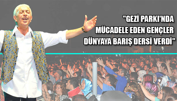 ŞARKILARINI GENÇLERE ARMAĞAN ETTİ