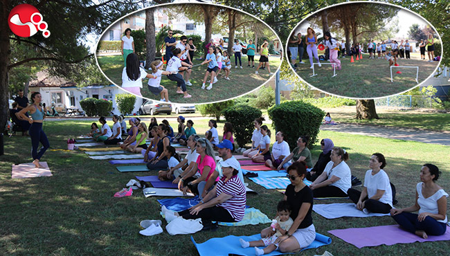 ‘Mahallemde Spor ve Yoga’ Etkinliklerinin ilki gerçekleştirildi…