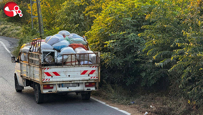 Köylüler fındık toplayıcıların gürültüsünden şikâyetçi…