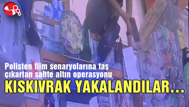 KISKIVRAK YAKALANDILAR…