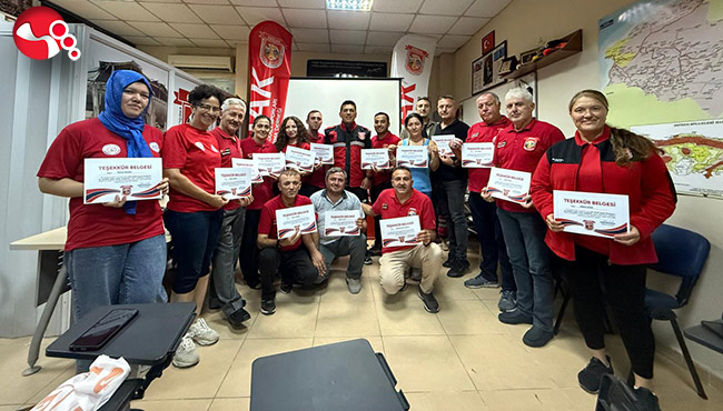 Yangına destek vermişlerdi… Teşekkür belgesi verildi…