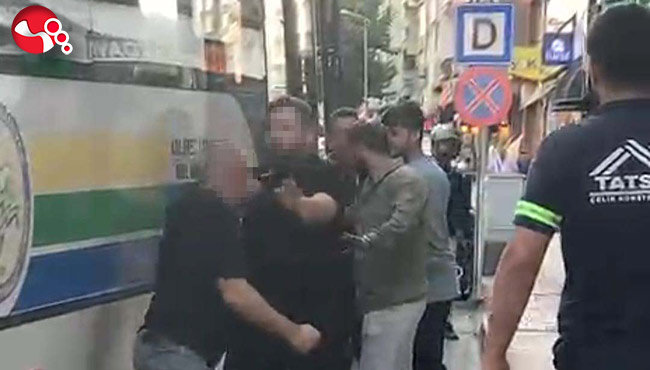 Yol verme tartışması kavgaya dönüştü…