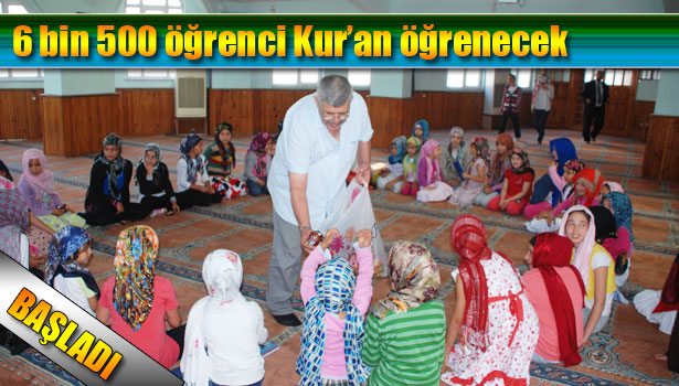YAZ KUR'AN KURSLARI BAŞLADI