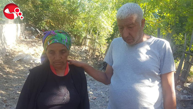 4 kişilik aile sokakta kaldı