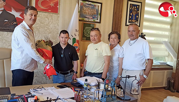 Başkan Acar’a teşekkür ziyareti