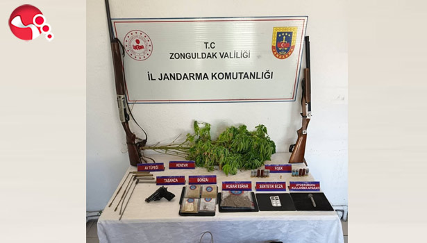 Uyuşturucu Madde ele geçirildi