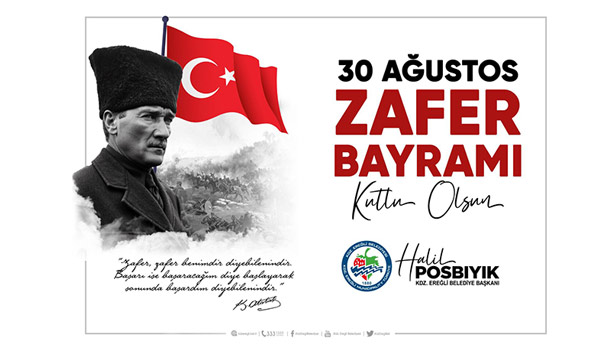 “30 Ağustos Zaferi’nin 103. yıl dönümü kutlu olsun”