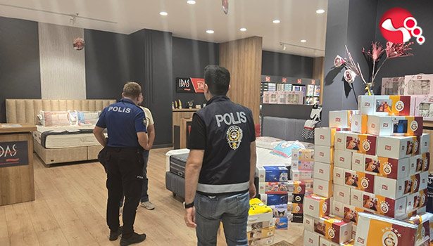 Galatasaray aşkı çarşaf çaldırdı