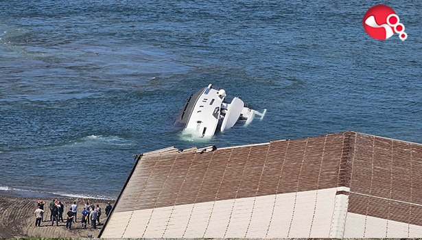 Batan yatı kurtarma çalışmaları sürüyor