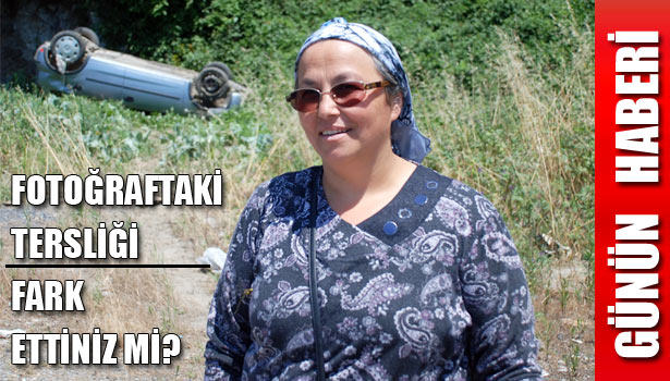 TAKLA ATTI... BURNU BİLE KANAMADI...