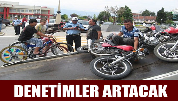 MOTOR VE BİSİKLET SÜRÜCÜLERİNE UYARI