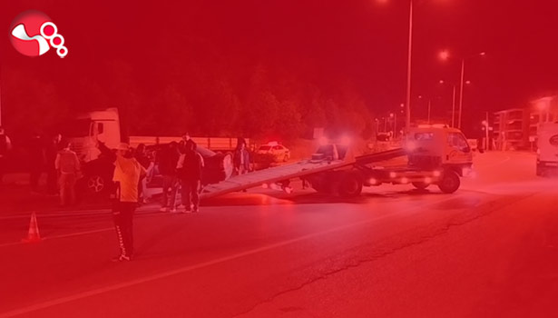 Kavşakta kaza: Yaralılar var