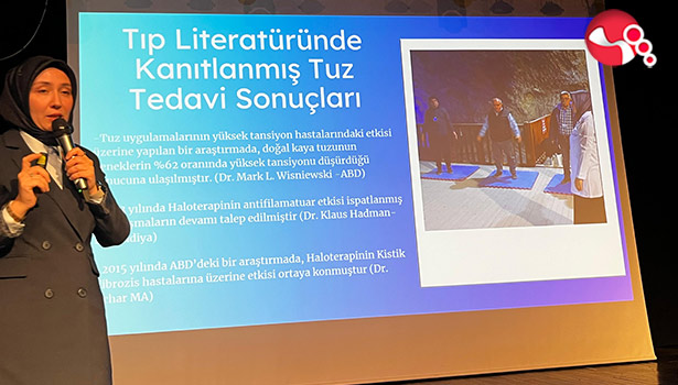 Tuz terapisi Zonguldak'ta değerlendirildi