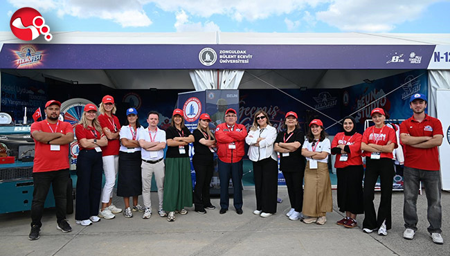 Rektör Özölçer'den TEKNOFEST'25' e ziyaret.....