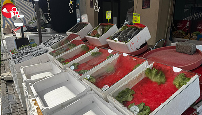 Balık tezgahları boş kaldı