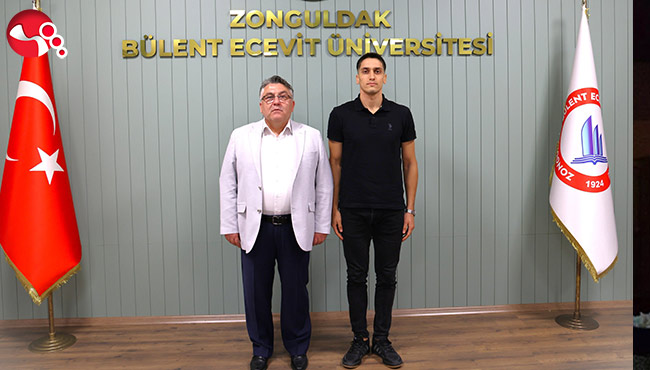 BEUN'un gururundan Rektör Özölçer'e veda ziyareti