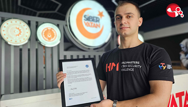 NASA'nın güvenlik açığını tespit etmişti: Onur belgesi aldı