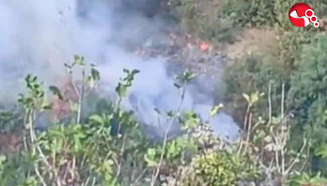 Örtü yangını....