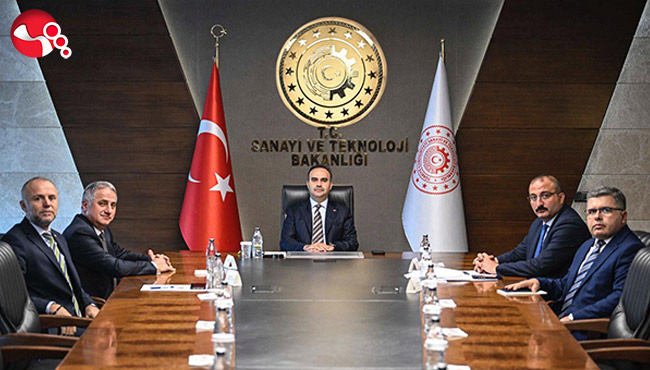 Milletvekili Bozkurt ve TSO Başkanı Keleş Bakan Kacır’ı ziyaret etti