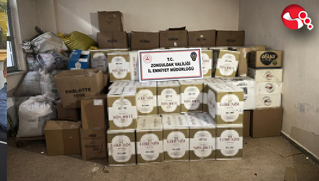 Kaçak tütün ve çay operasyonu!....