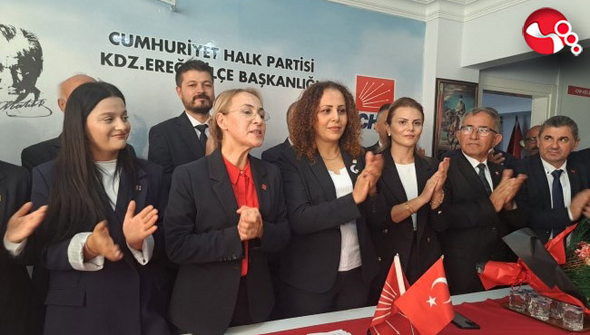 Kdz.Ereğli CHP'de devir teslim töreni.....