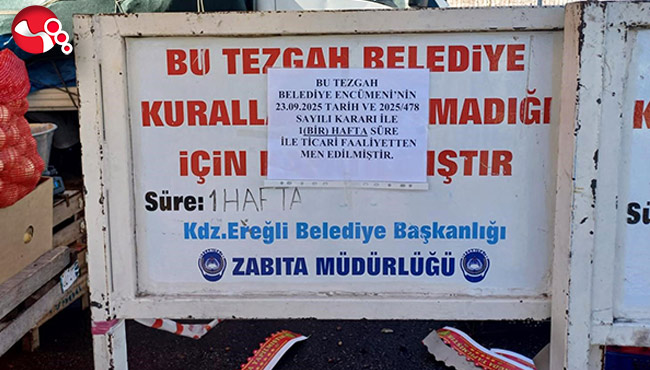 Müşteriye kaba davranan 2 tezgâh kapatıldı