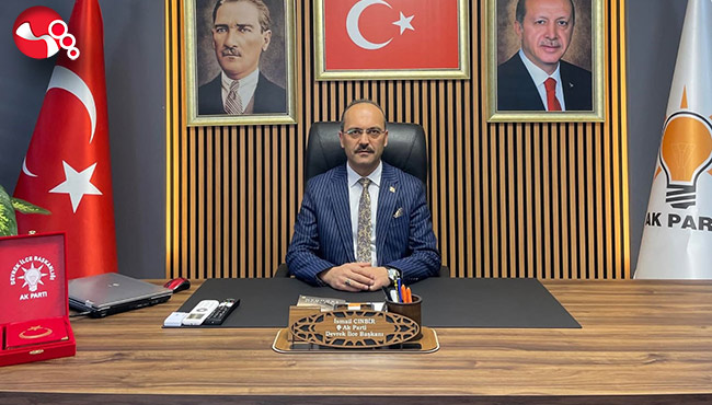 AK Parti İlçe Başkanı istifa etti