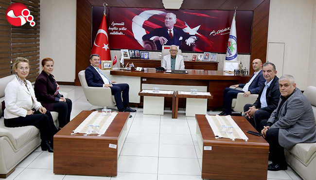 CHP’li Başkanlar, Başkan Posbıyık'ı ziyaret etti...