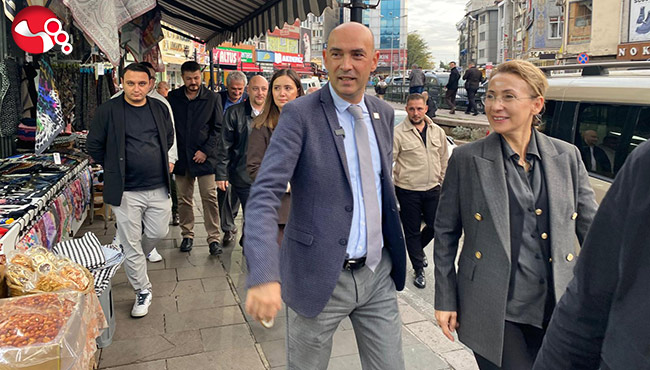 CHP İl Başkanı Dural’dan Un Pazarı esnafına ziyaret…