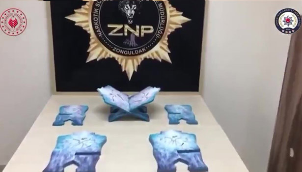 14 kilo uyuşturucuyu bakın nereye saklamışlar?