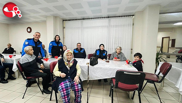 TDP Şube Müdürlüğü ekipleri huzurevi sakinleri ile bir araya geldi