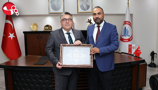 BARÜ Rektörü Akkaya’dan Rektör Özölçer’e nezaket ziyareti