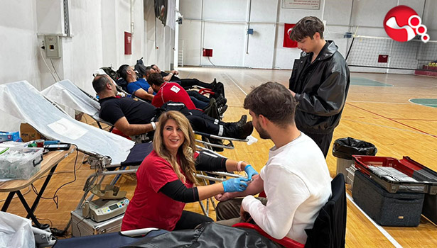 Alaplı MYO'da kan bağışı kampanyasına büyük İlgi!...