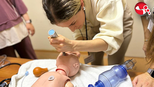 Yenidoğan canlandırma eğitimi düzenlendi