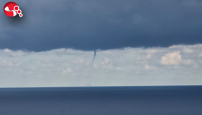 Zonguldak açıklarında art arda hortumlar görüldü