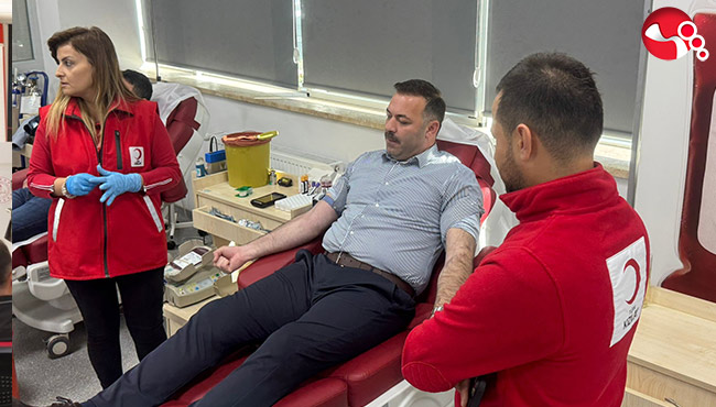 AK Parti'den kan bağışına destek