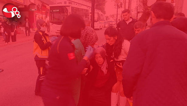 Hatalı sollama kazayı getirdi