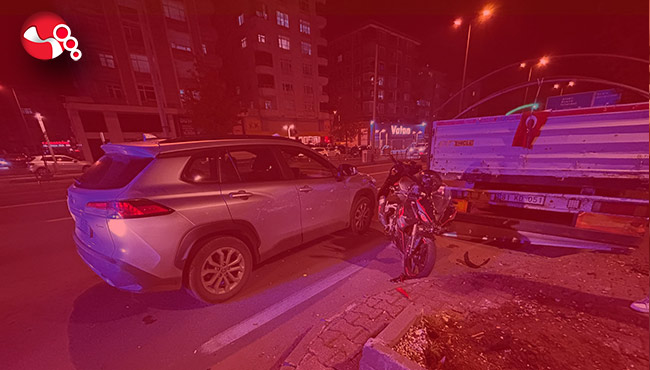 Şerit ihlali kazayı getirdi