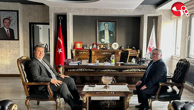 Rektör Özölçer’den Karadeniz Ereğli Kaymakamı Yılmaz’a ziyaret