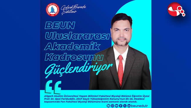 BEUN uluslararası akademik kadrosunu güçlendiriyor