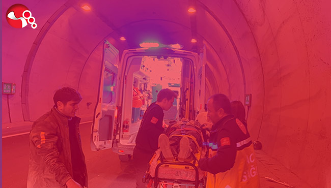 Tünellerde kaza!....