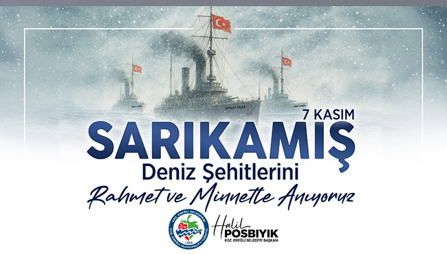 Başkan Posbıyık'ın Anma mesajı