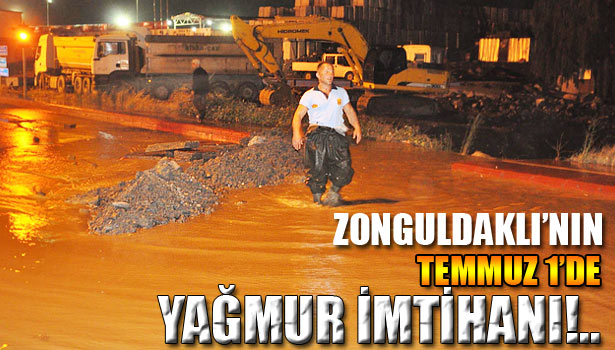 DENİZ TAŞTI... GECEDEN VURDU...