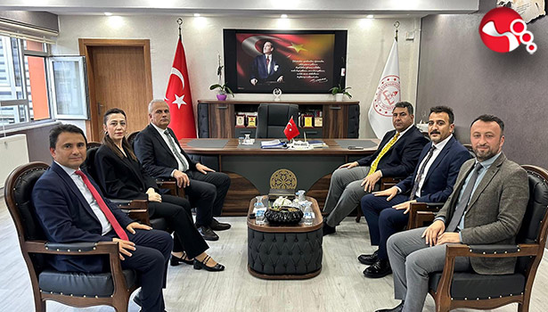 Kaymakam Yılmaz''dan MEM'ne ziyaret.....