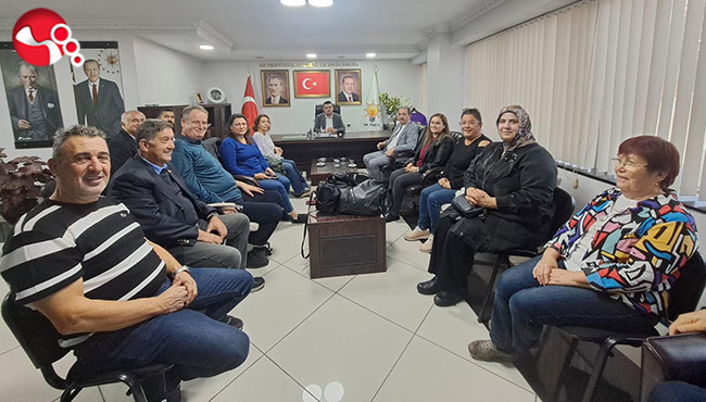 Gazetecilerden AK Parti ziyareti